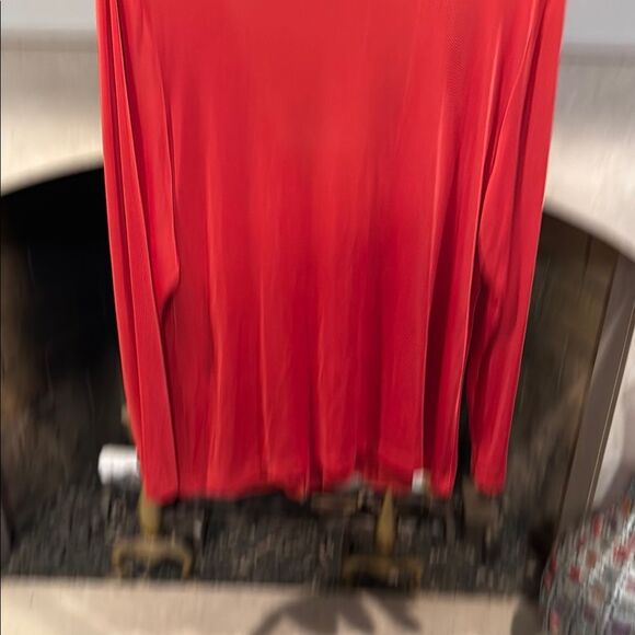 Chico's Bold Burnt Orange Travelers Cardigan size XL - Picture 4 of 4